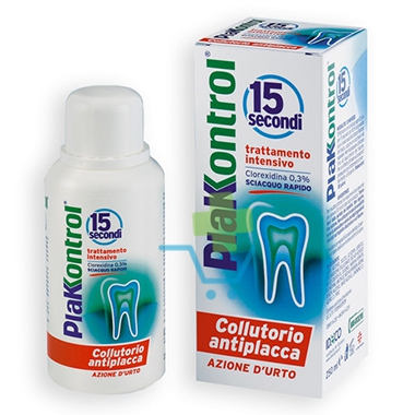 Plakkontrol Linea Igiene Dentale Quotidiana 15 Secondi Collutorio 250 ml