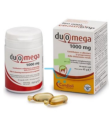 Candioli Linea Animali Domestici Duomega Cani Grandi Mangime 30 Capsule