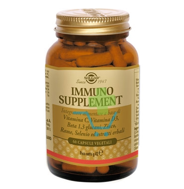 Solgar Linea Difese Immunitarie Immuno Supplement Integratore 60 Capsule