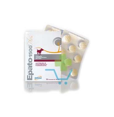 DRN Specialist Linea Animali Domestici Cani Epato 1500 Plus 32 Compresse