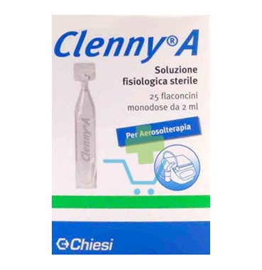 Chiesi Linea Pulizia del Naso Clenny A Soluzione Fisiologica 25 Flaconcini 2 ml