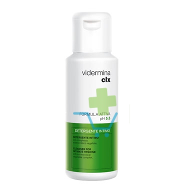 Vidermina Linea Verde CLX Detergente Intimo pH 5.5 Formula Attiva 300 ml