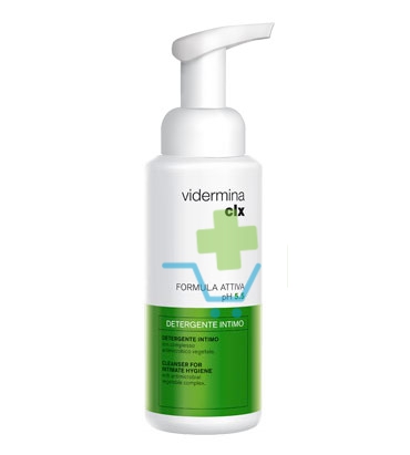 Vidermina Linea Verde CLX Detergente Intimo pH 5.5 Formula Attiva 500 ml