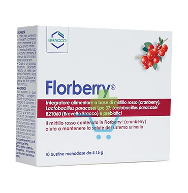 Bracco Linea Apparato Urinario Florberry Integratore Alimentare 10 Bustine