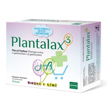 Sofar Linea Regolarit Intestinale Plantalax3 Integratore 20 Bustine Gusto Prugn