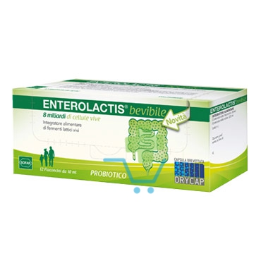 Sofar Linea Intestino Sano Enterolactis Integratore Fermenti Lattici 12 Fiale