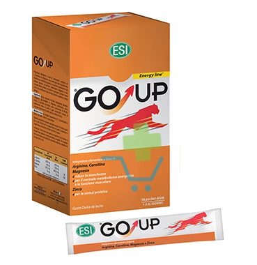 Esi Linea Amminoacidi e Minerali Go Up Integratore Alimentare 16 Buste 20 ml