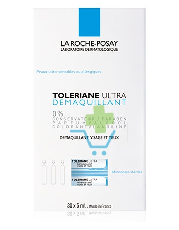 La Roche Posay Linea Toleriane Ultra Demaquillant Struccante Occhi 30 x 5 ml