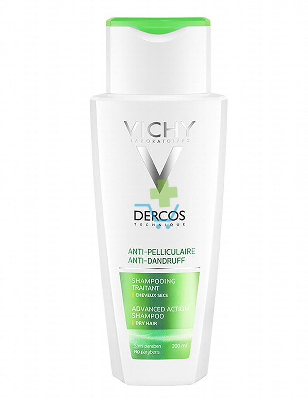 Dercos Linea Equilibrante Shampoo Anti-Forfora Trattante Capelli Secchi 200 ml
