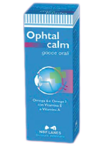 N.B.F. Lanes Linea Animali Domestici Ophtal Calm Cani e Gatti Integratore 25 ml