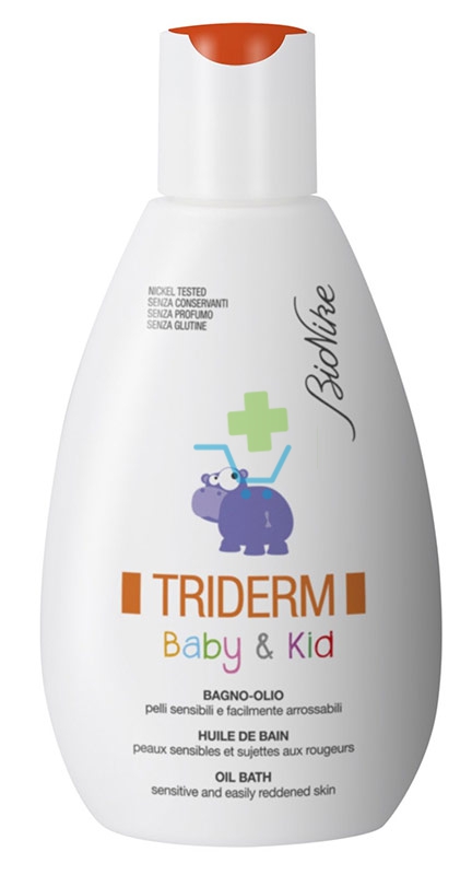 BioNike Triderm Linea Baby&Kids Bagno Olio Detergente Idratante 500 ml