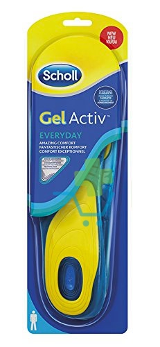 Scholl Linea Benessere dei Piedi Gel Activ Everyday 1 Paio di Solette Uomo