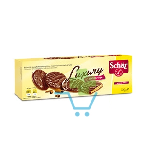Schar Linea Dolci e Biscotti Luxury Biscotto al burro con Cioccolato 200 g