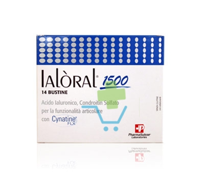 PharmaSuisse Linea Articolazioni Sane Ialoral 1500 Integratore 14 Buste