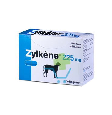 Vetoquinol Linea Animali Domestici Zylkene Cani 225 mg Integratore 20 Capsule