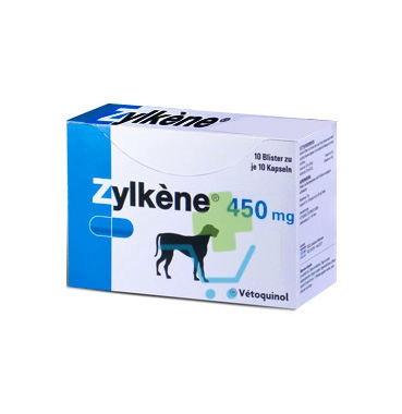 Vetoquinol Linea Animali Domestici Zylkene Cani 450 mg Integratore 20 Capsule