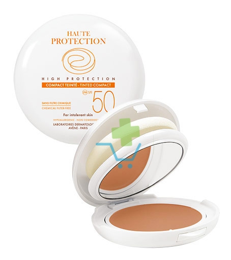 Avene Linea Solare Pelli Intolleranti SPF50 Fondotinta Compatto Dorato 10 g