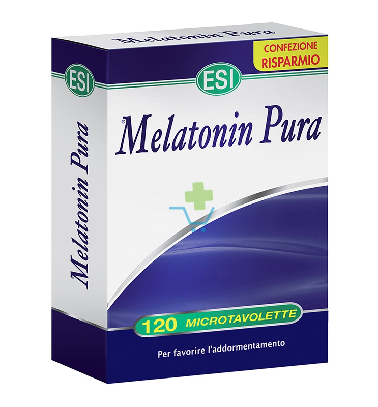 Esi Linea Sonno e Relax Melatonin Pura 1 mg Integratore 120 Microtavolette