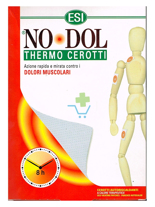 No Dol Linea Dispositivi Medici Artiglio del Diavolo 10 Cerotti Anti-Dolori