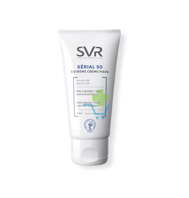 SVR Linea Xrial 50 Extrme Crme Pieds Trattamento Urea Levigante Piedi 40 ml
