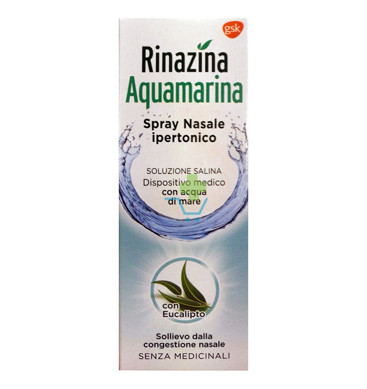 Gsk Linea Dispositivi Medici Rinazina Aquamarina Soluzione Ipertonica Spray 20ml