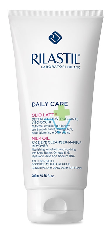 Rilastil Linea Daily Care Olio Latte Detergente Struccante Pelli Secche 400 ml