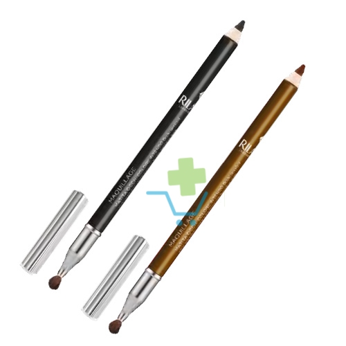 Rilastil Make-up Linea Maquillage Matita Occhi Definizione e Colore Intenso Nero