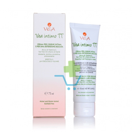 VEA Linea Pelli Sensibili Intimo TT Crema Detergente Idratante Lenitiva 75 ml