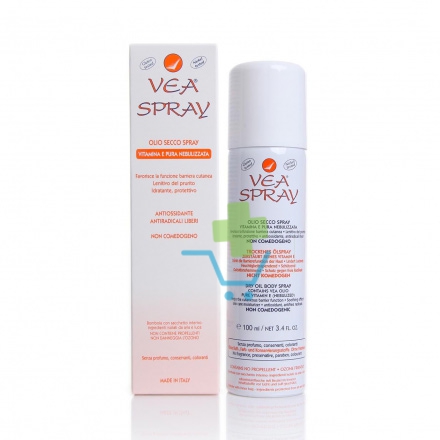 VEA Linea Pelli Sensibili Olio Secco SprayVitamina E Pura Nebulizzata 50 ml