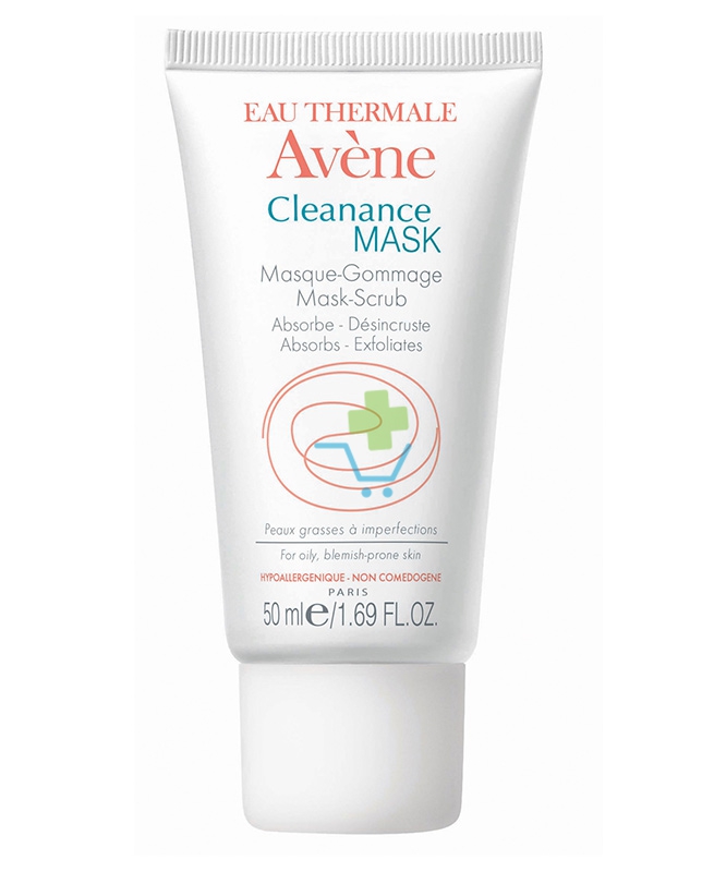 Avene Linea Cleanance Pelli Grasse e Impure Maschera Purificante Levigante 50 ml