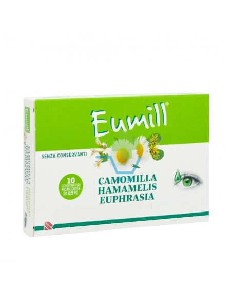 Recordati Linea Benessere Occhi Eumill Gocce Oculari 10 Flaconcini Monodose