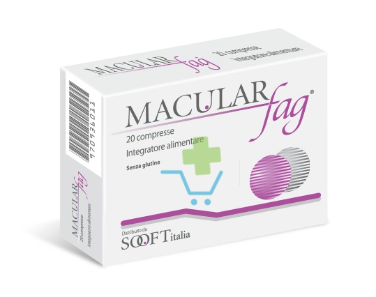 Sooft Italia Linea Salute Occhi Macular Fag Integratore Alimentare 20 Compresse