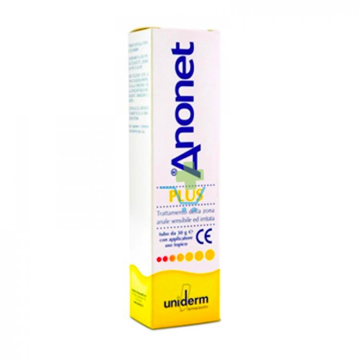 Uniderm Linea Dispositivi Medici Anonet Plus Crema Emolliente Emorroidi 30 g