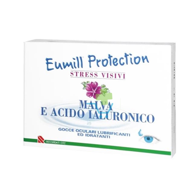 Recordati Linea Benessere Occhi Eumill Protection Collirio 10 Flaconcini Monodos