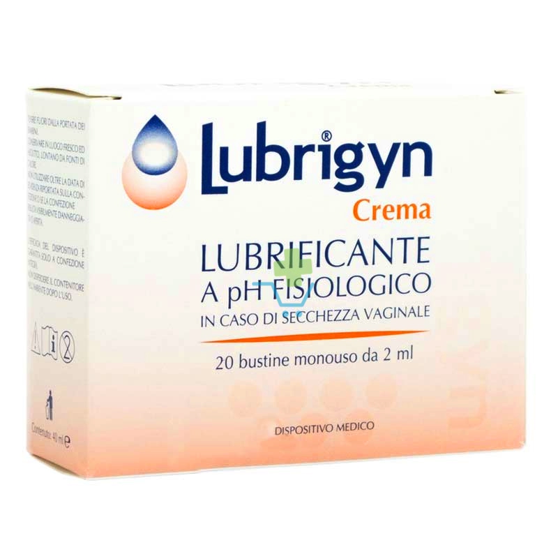 Uniderm Linea Dispositivi Medici Lubrigyn Crema Lenitiva Lubrificante 20 Buste