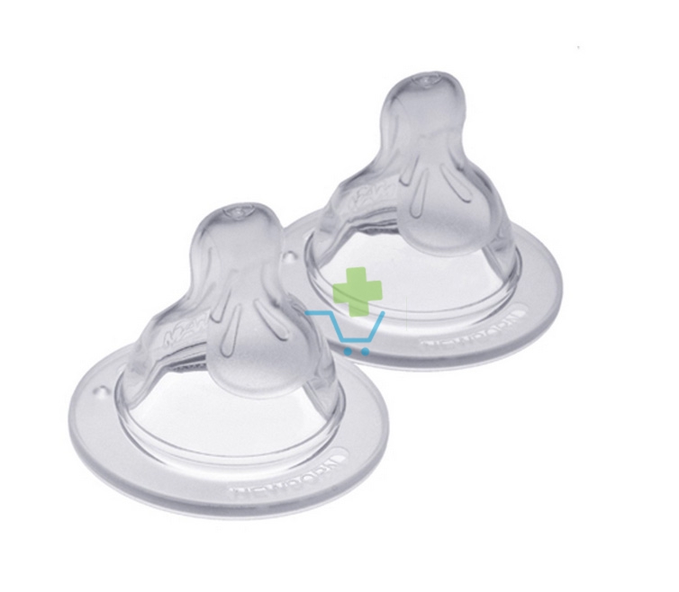 MAM Linea Benessere Bambini Tettarella 2 Pezzi 2+ Mesi Misura 2