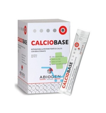 Abiogen Pharma Linea Salute Ossea Calciobase Integratore Alimentare 30 Stick