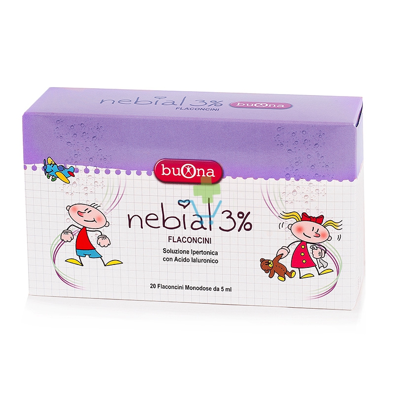 Steve Jones Linea Dispositivi Medici Nebial 3% Soluzione Ipertonica Spray 100 ml