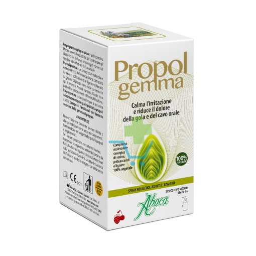 Aboca Linea Dispositivi Medici Cavo Orale Propolgemma Spray No Alcool 30 ml