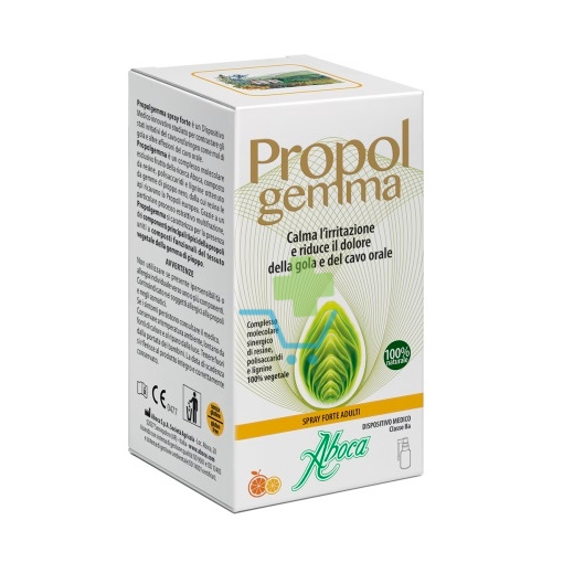 Aboca Linea Dispositivi Medici Cavo Orale Propolgemma Spray Forte 30 ml