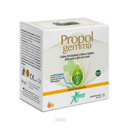 Aboca Linea Dispositivi Medici Cavo Orale Propolgemma Adulti 20 Compresse Oros