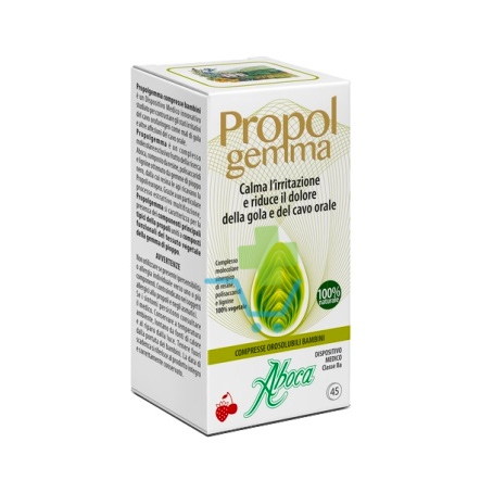 Aboca Linea Dispositivi Medici Cavo Orale Propolgemma Bambini 45 Compresse Oros