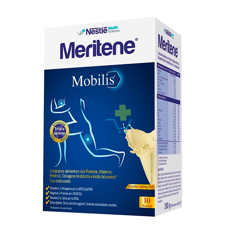 Nestl Linea Vitamine Minerali Meritene Mobilis Integratore Alimentare 10 Buste