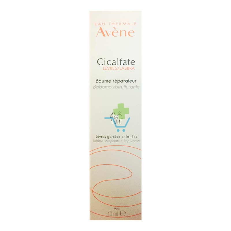Avene Linea Cicalfate Rigenerante Riepitelizzante Balsamo Labbra Nutriente 10ml