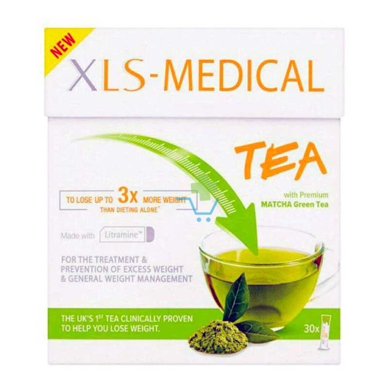 XLS Medical Linea Dispositivi Medici Tea Trattamento Controllo del Peso 30 Buste
