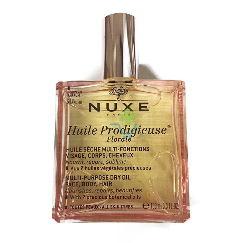 Nuxe Linea Huile Prodigieuse Olio Secco Floreal Viso Corpo Capelli 100 ml