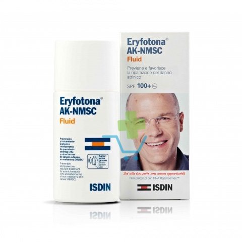 ISDIN Linea Solare SPF100+ Eryfotona AK-NMSC Fluid Fluido Viso e Corpo 50 ml