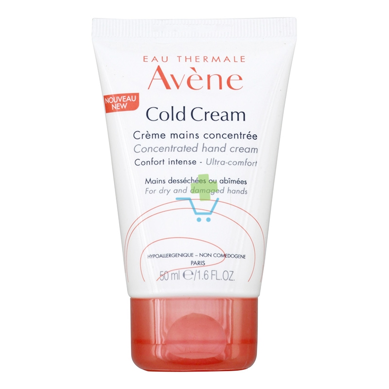 Avene Linea Cold Cream Crema Idratante Nutriente Mani Pelli Sensibili 50 ml
