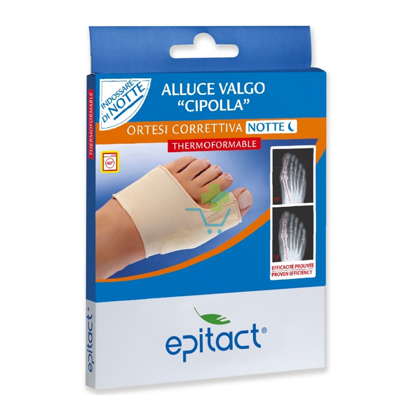 Epitact Linea Dispositivi Medici Ortesi Correttiva Notte Alluce Valgo Taglia S