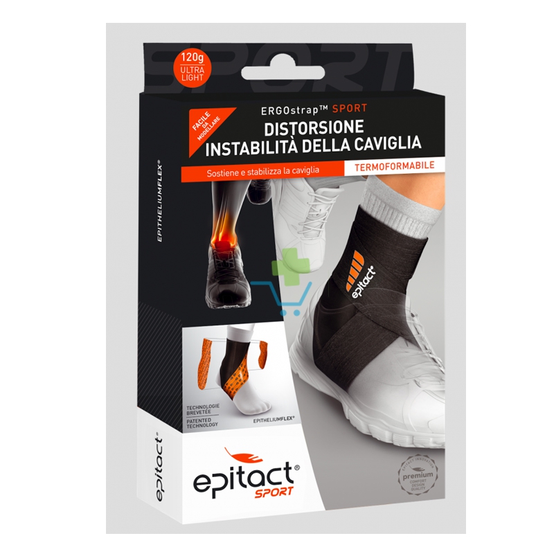 Epitact Linea Sport Dispositivi Medici ERGOstrap Stabilizzatore Caviglia M